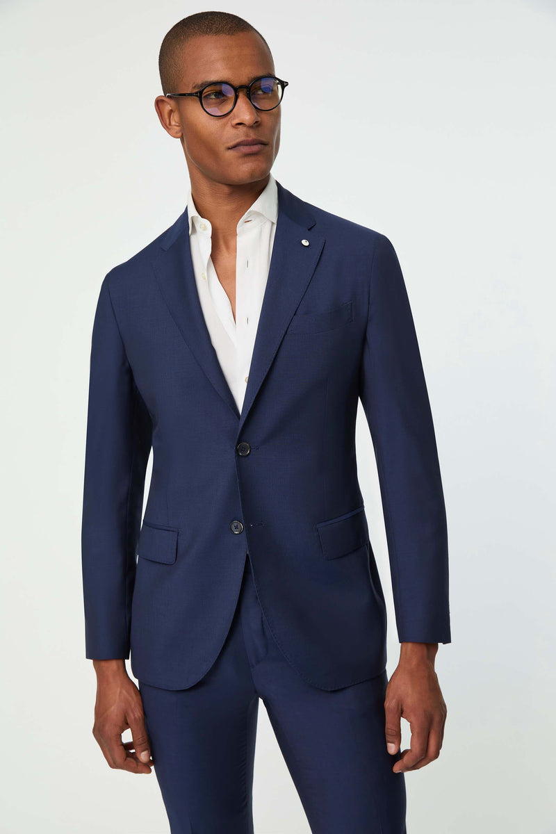 Lubiam Giacca Duetto JAMES monopetto blu elettrico Giacca Duetto JAMES monopetto blu elettrico