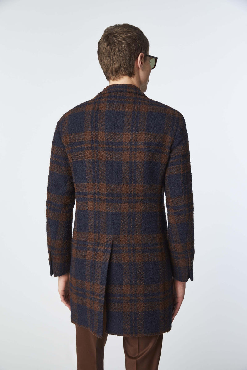 Garment-dyed coat in blue | L.B.M. 1911 Garment-dyed coat in blue | L.B.M. 1911