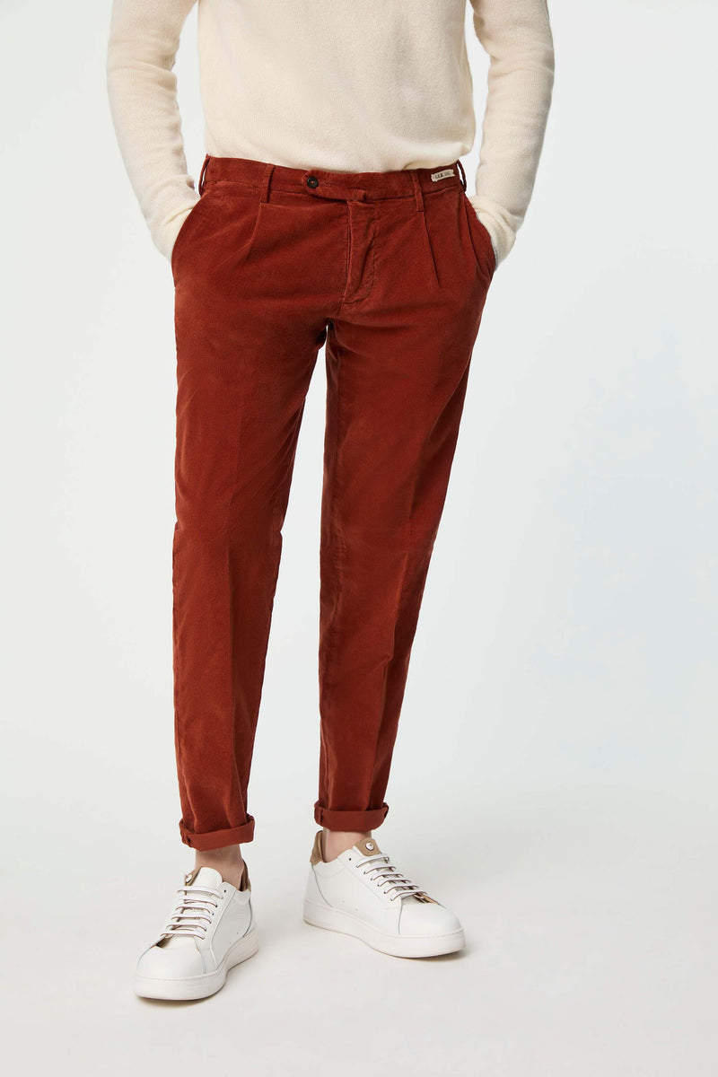 Lubiam Pantalone MICHAEL tinto capo ruggine Pantalone MICHAEL tinto capo ruggine