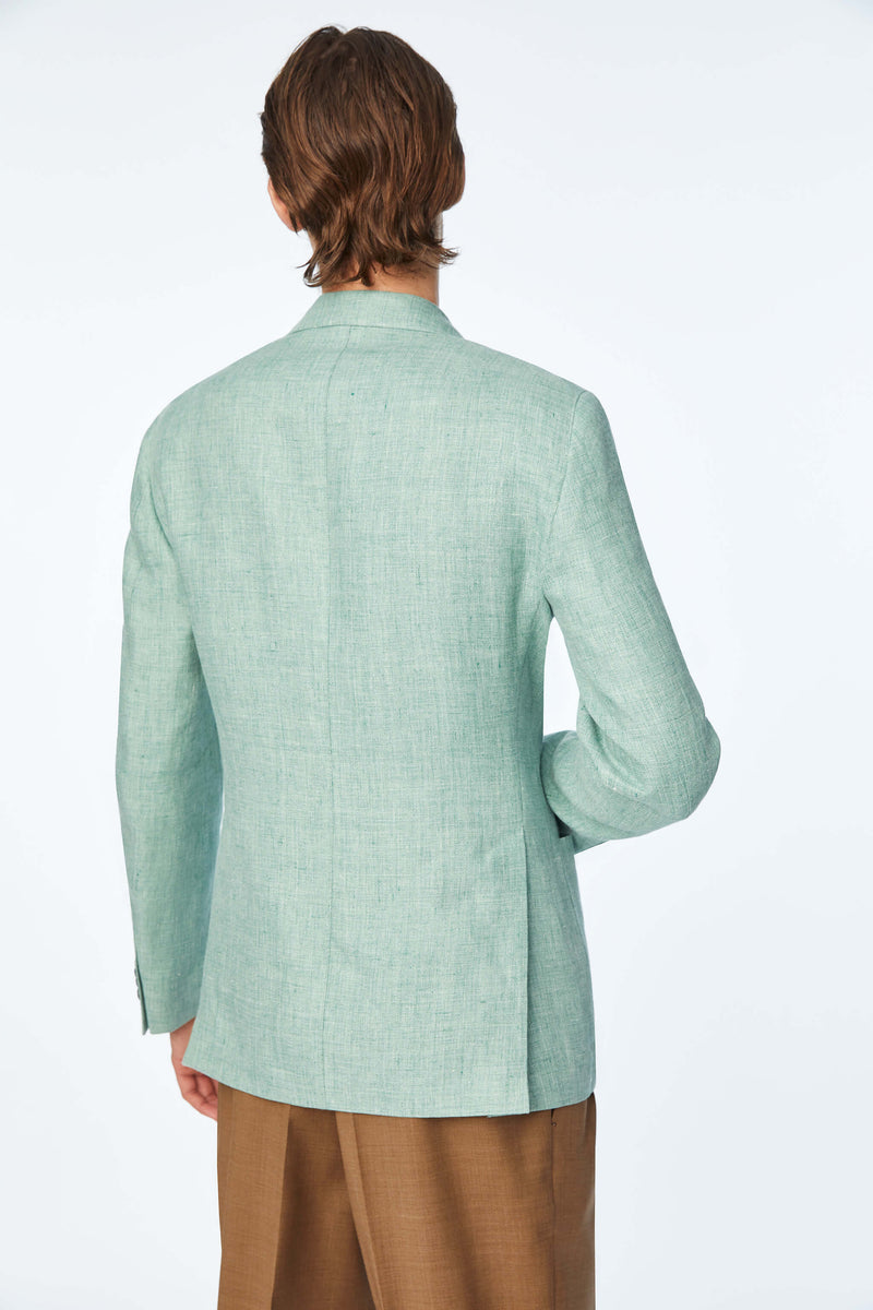Light green colour jacket store