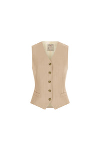 Vest untreated - beige beige