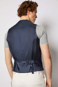 Comfort vest untreated drop 4 - navy blue