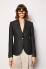 SILVIA jacket untreated - black 