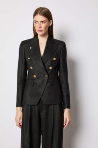 Ilaria jacket lurex black black