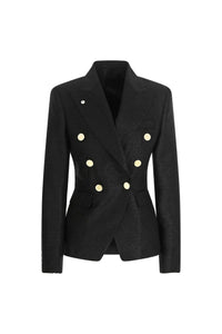 Ilaria jacket lurex black black
