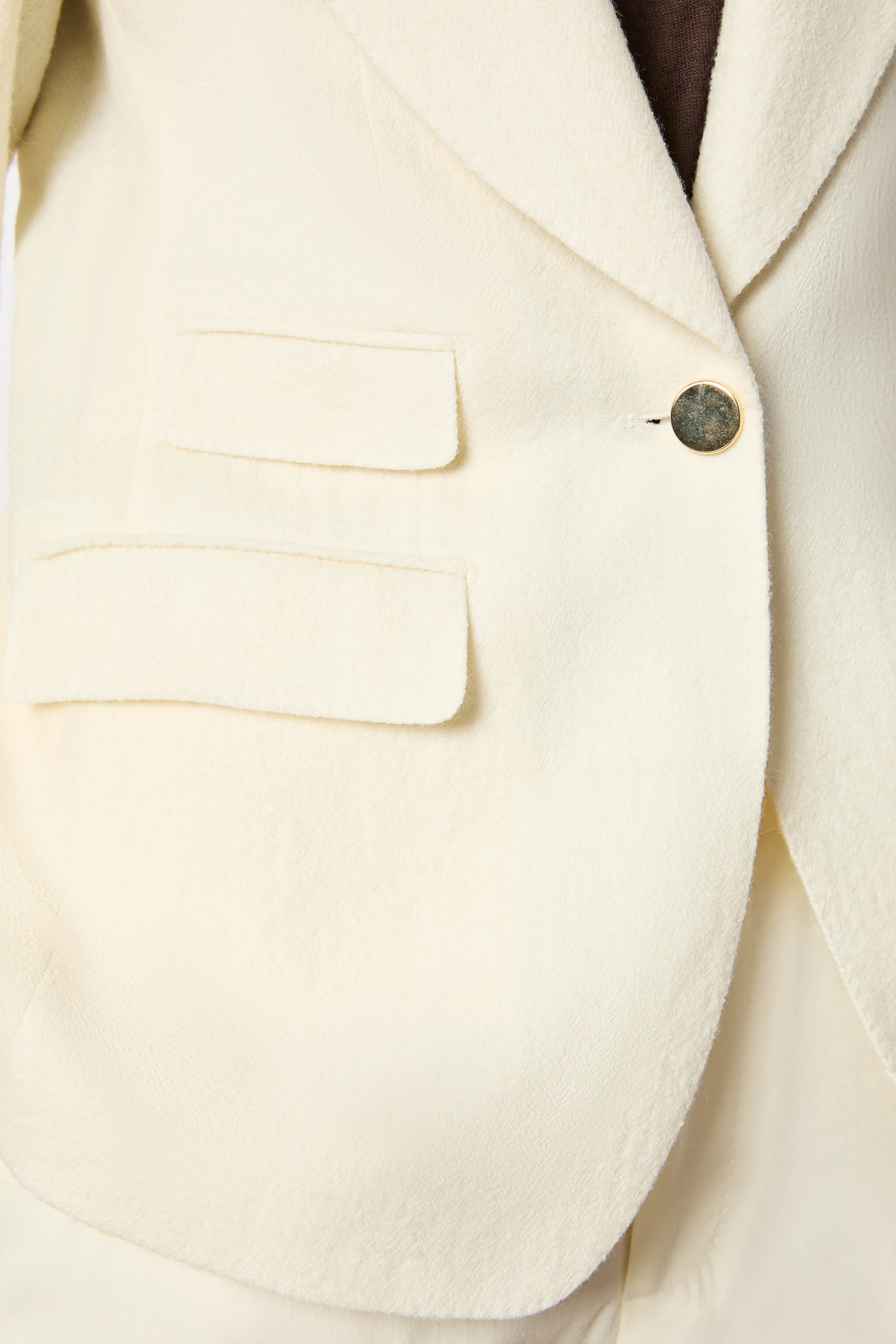 Laura jacket in wool white