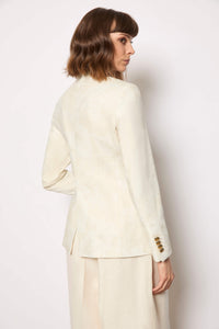 Elena jacket untreated - ivory beige