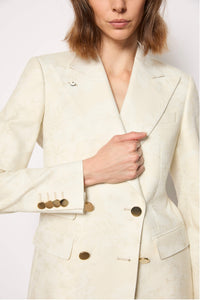Elena jacket untreated - ivory beige
