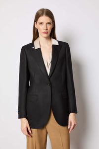 Sara jacket single-breasted black black