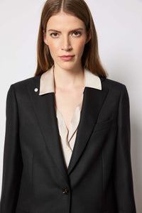 Sara jacket single-breasted black black