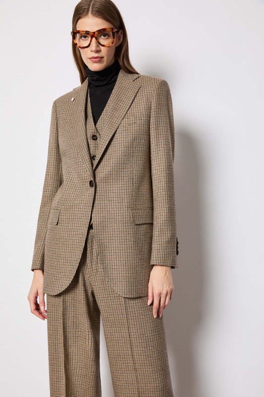 Sara jacket houndstooth