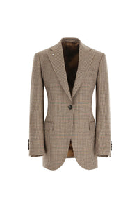 Sara jacket houndstooth beige