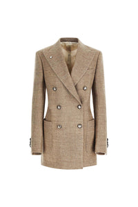 Claudia jacket hazelnut wool earth