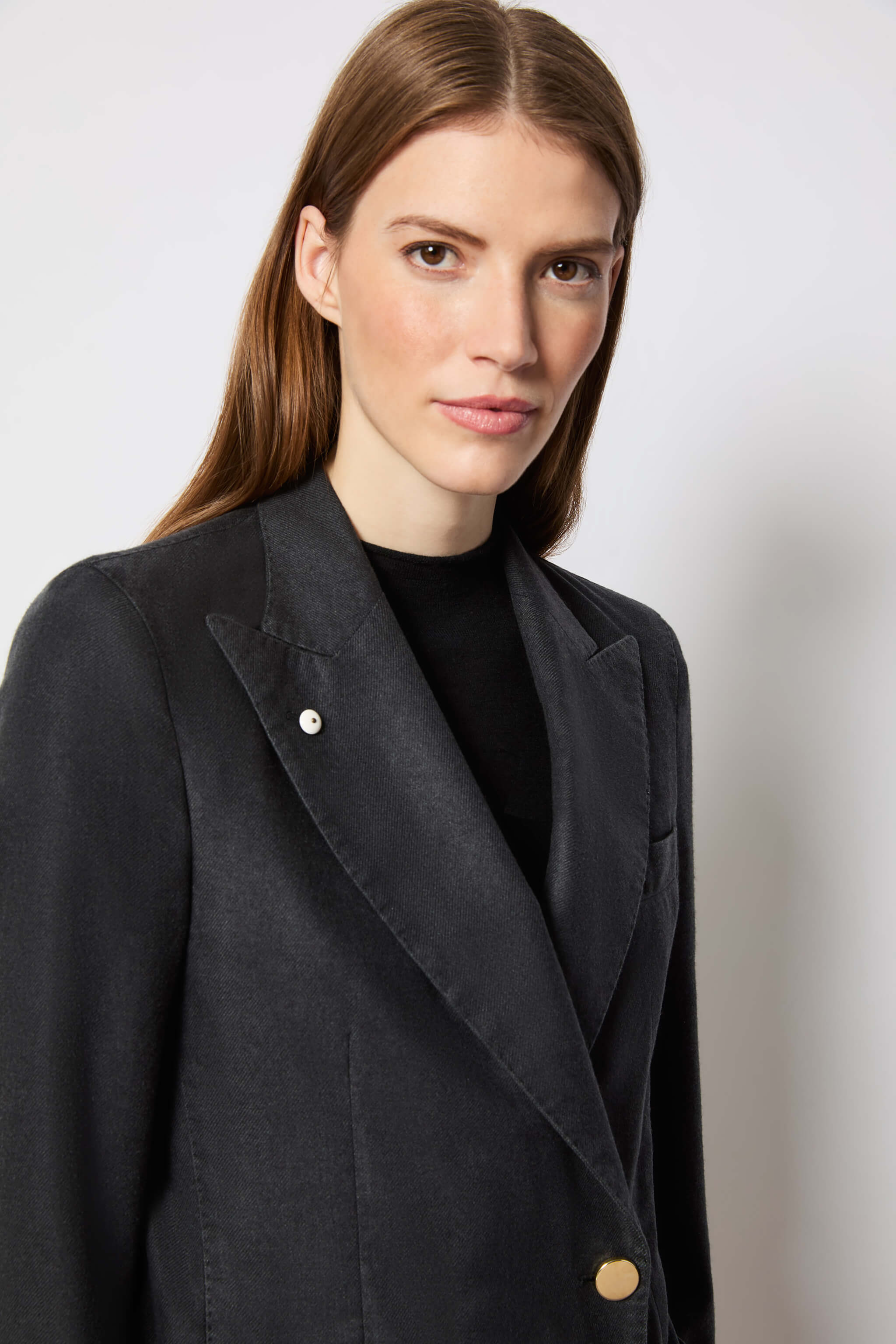 Elena jacket dyed smoky gray
