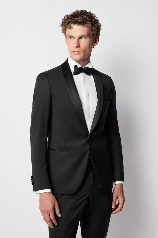 Duetto LONG ISLAND drop 8 jacket in black