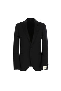 Duetto bum bum drop 8 jacket in black black
