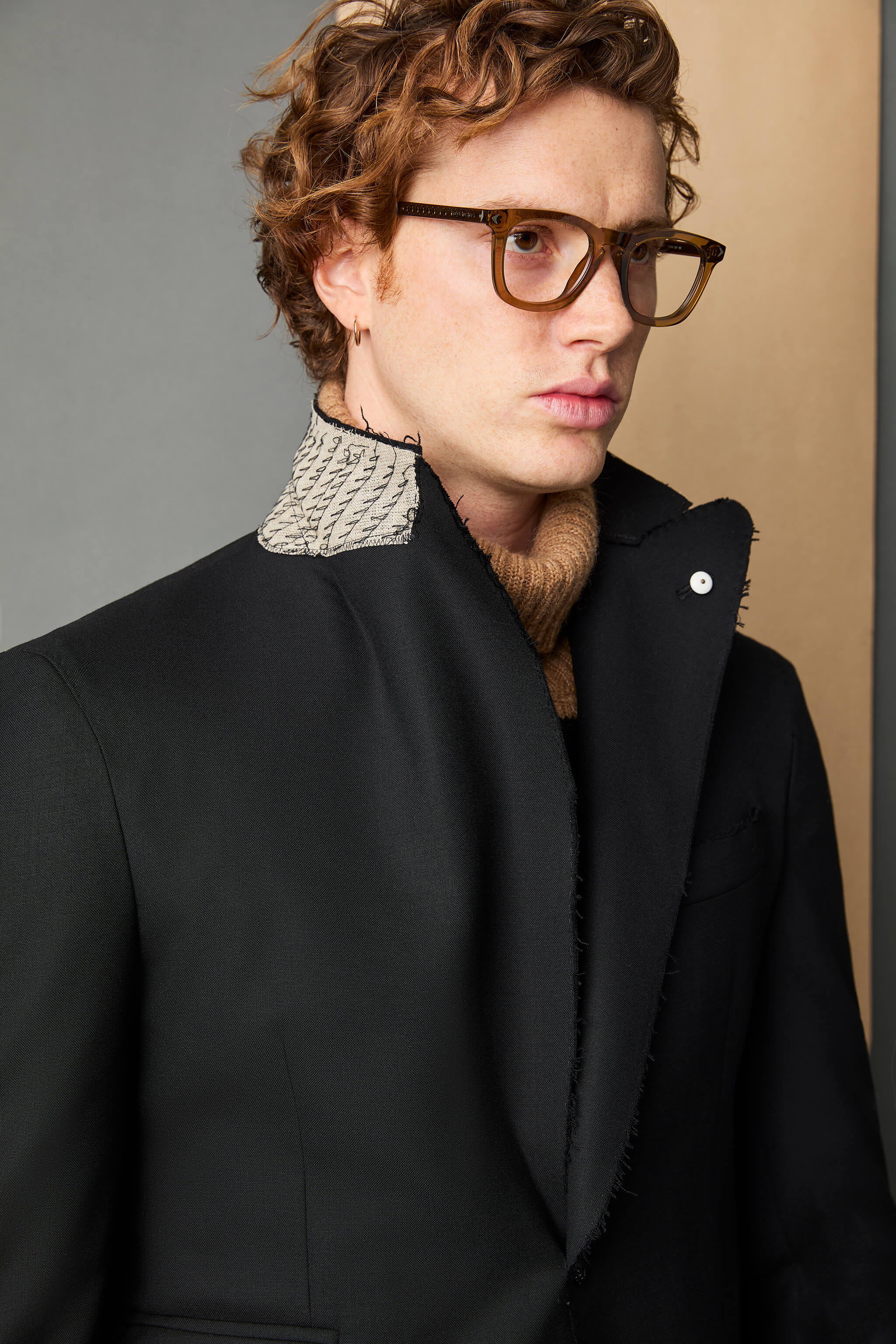 PAUL raw-hem jacket