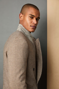 David untreated jacket in camel beige