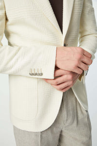 Giacca jack slim non trattata bianca bianco