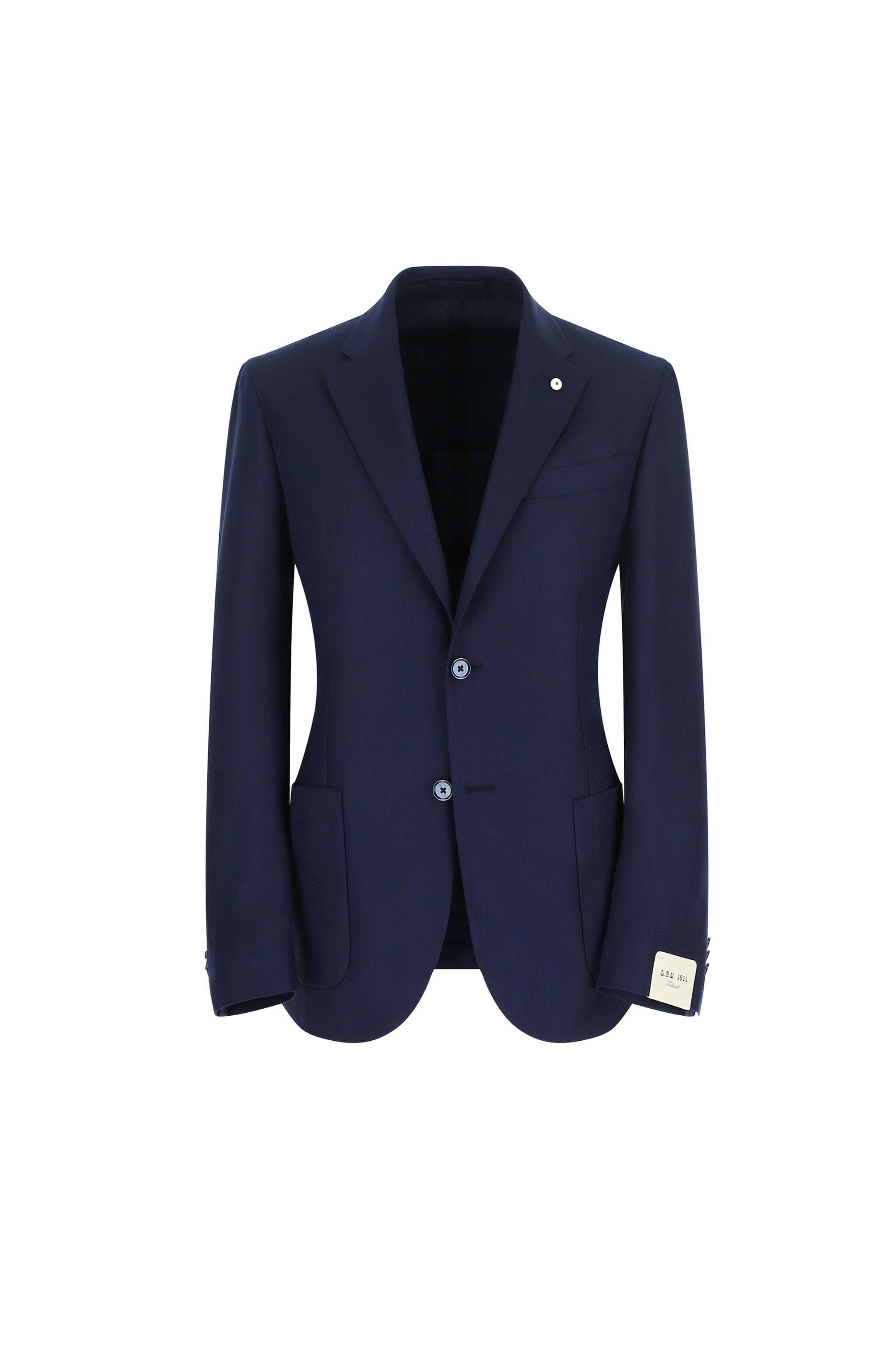 Virgin wool JACK jacket in blue | L.B.M. 1911