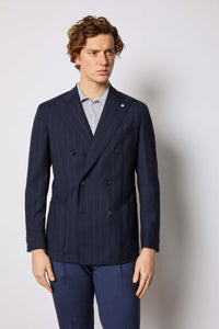 Double-breasted tom jacket - blue blue
