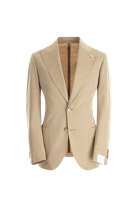 Garment-dyed steve jacket - beige beige