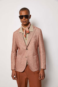 Jack jacket untreated - terracotta brick