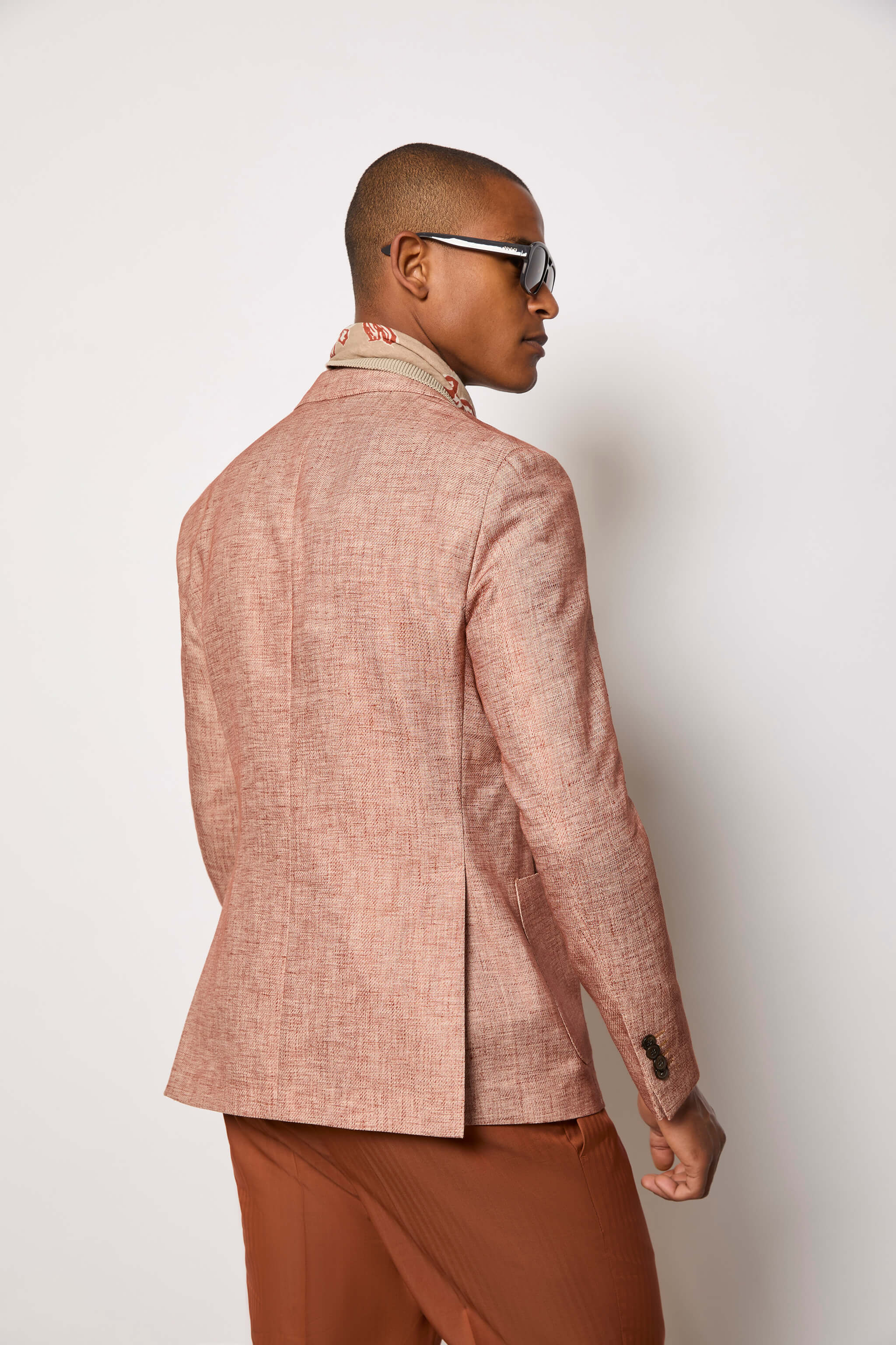JACK jacket untreated - terracotta