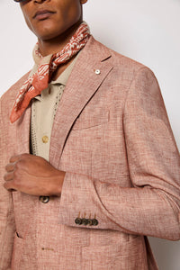 Jack jacket untreated - terracotta brick