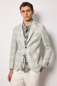 Giacca jack non trattata grigio ghiaccio grigio chiaro
