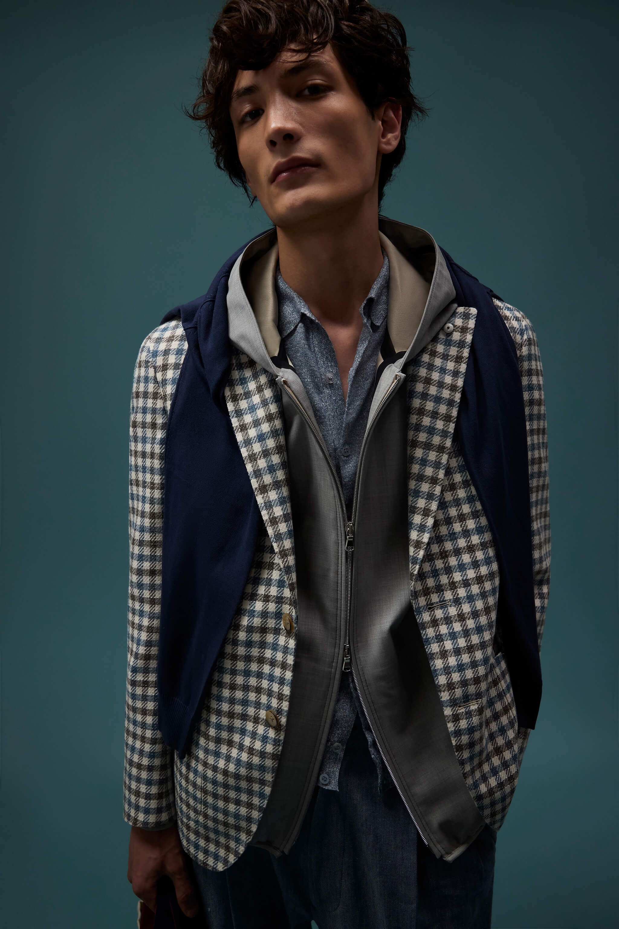 Jack jacket untreated - light blue
