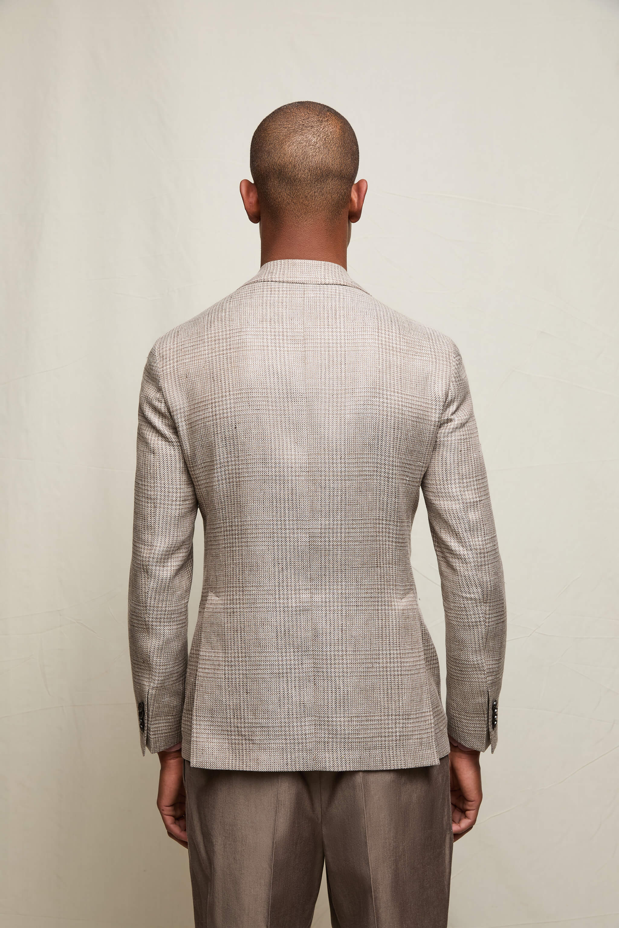 JACK jacket in taupe linen/wool | L.B.M. 1911