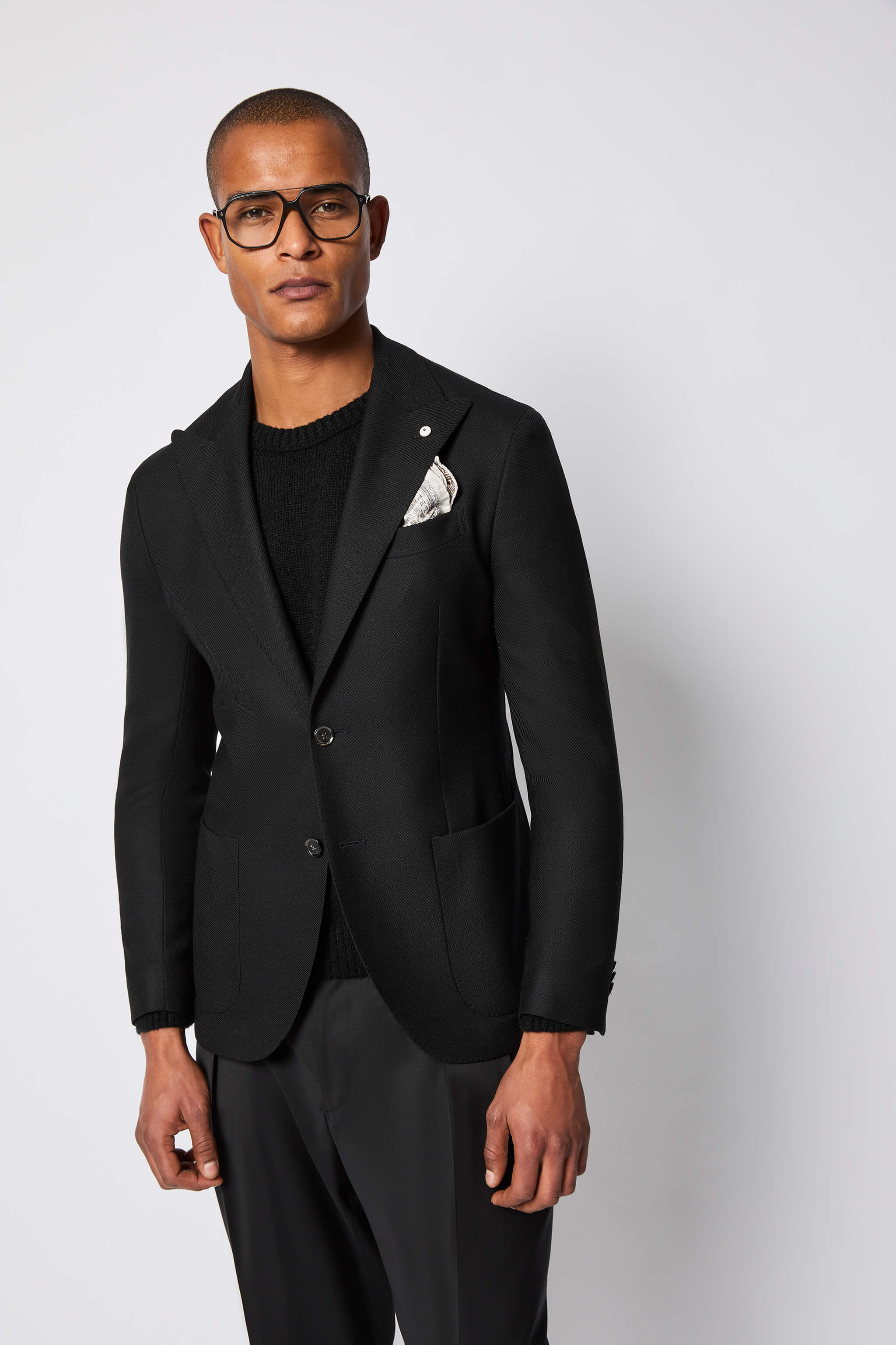 Giacca STEVE non trattata nera