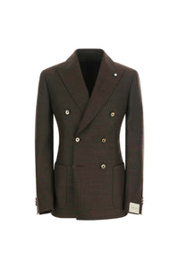 Untreated Tom double-breasted Jacket in brown | L.B.M. 1911