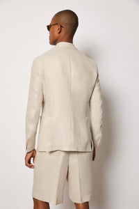Giacca tom doppiopetto non trattata beige beige