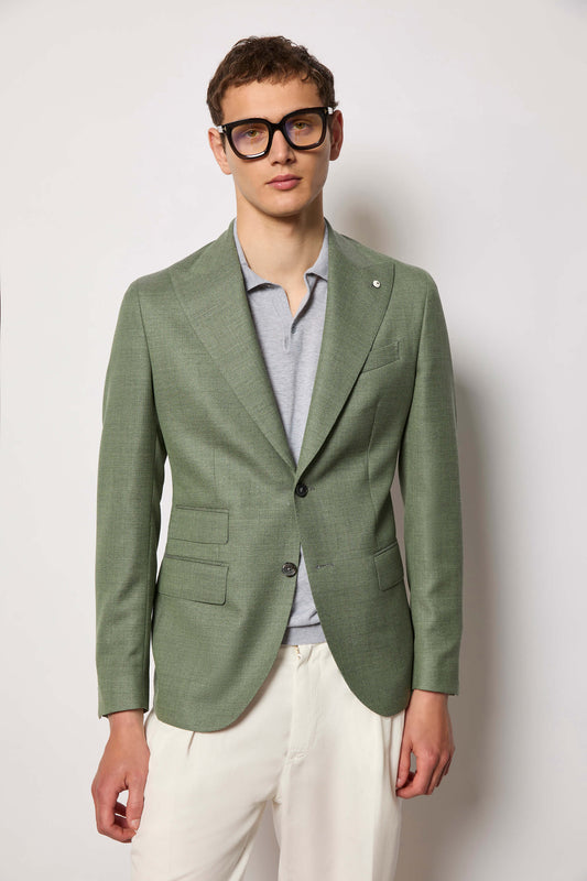 PAUL jacket untreated - green