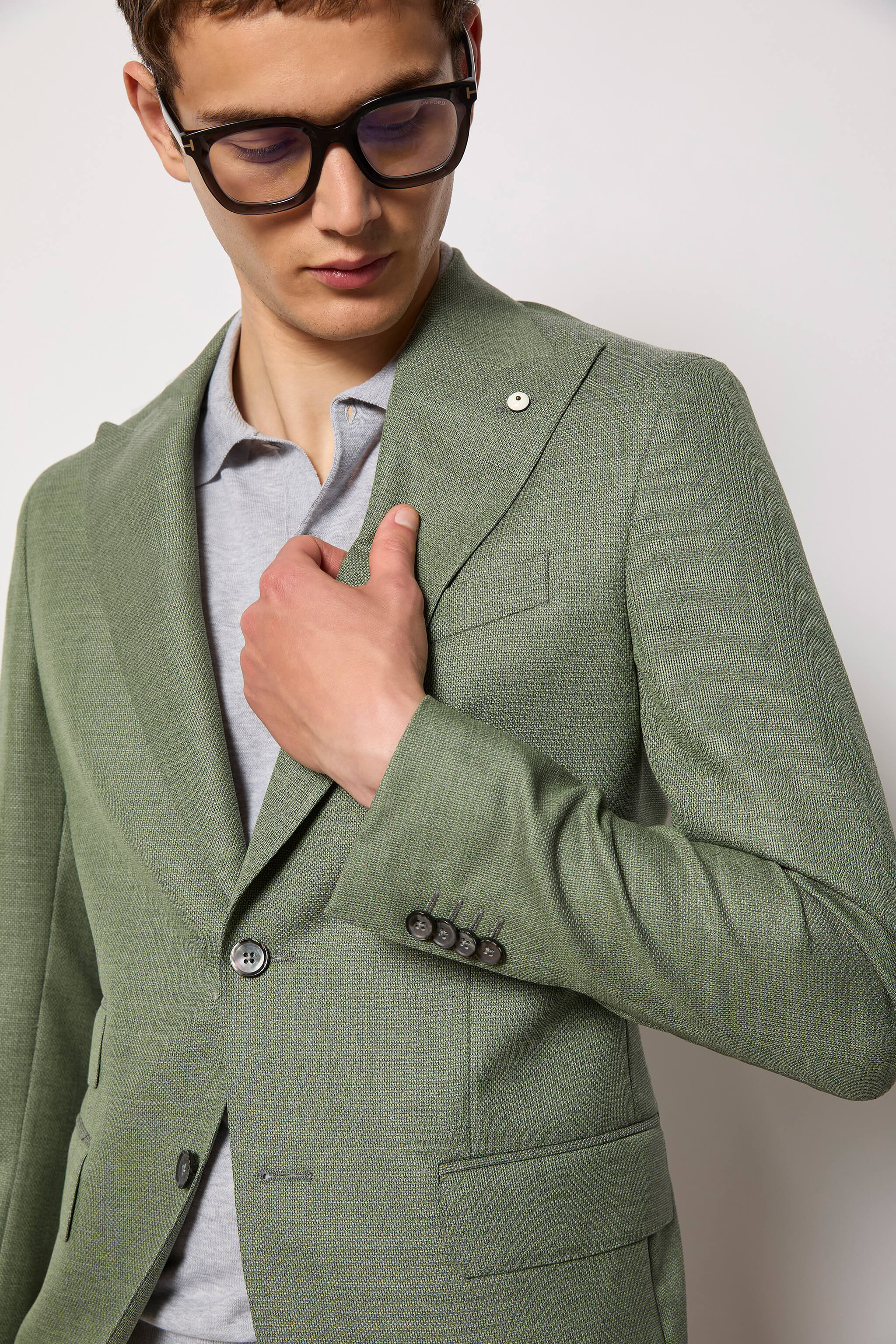 PAUL jacket untreated - green