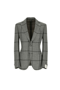 Untreated jack jacket in light green dark green