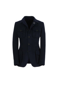 Kitsune-5X Black Bomber Jacket - Fabric of the Universe