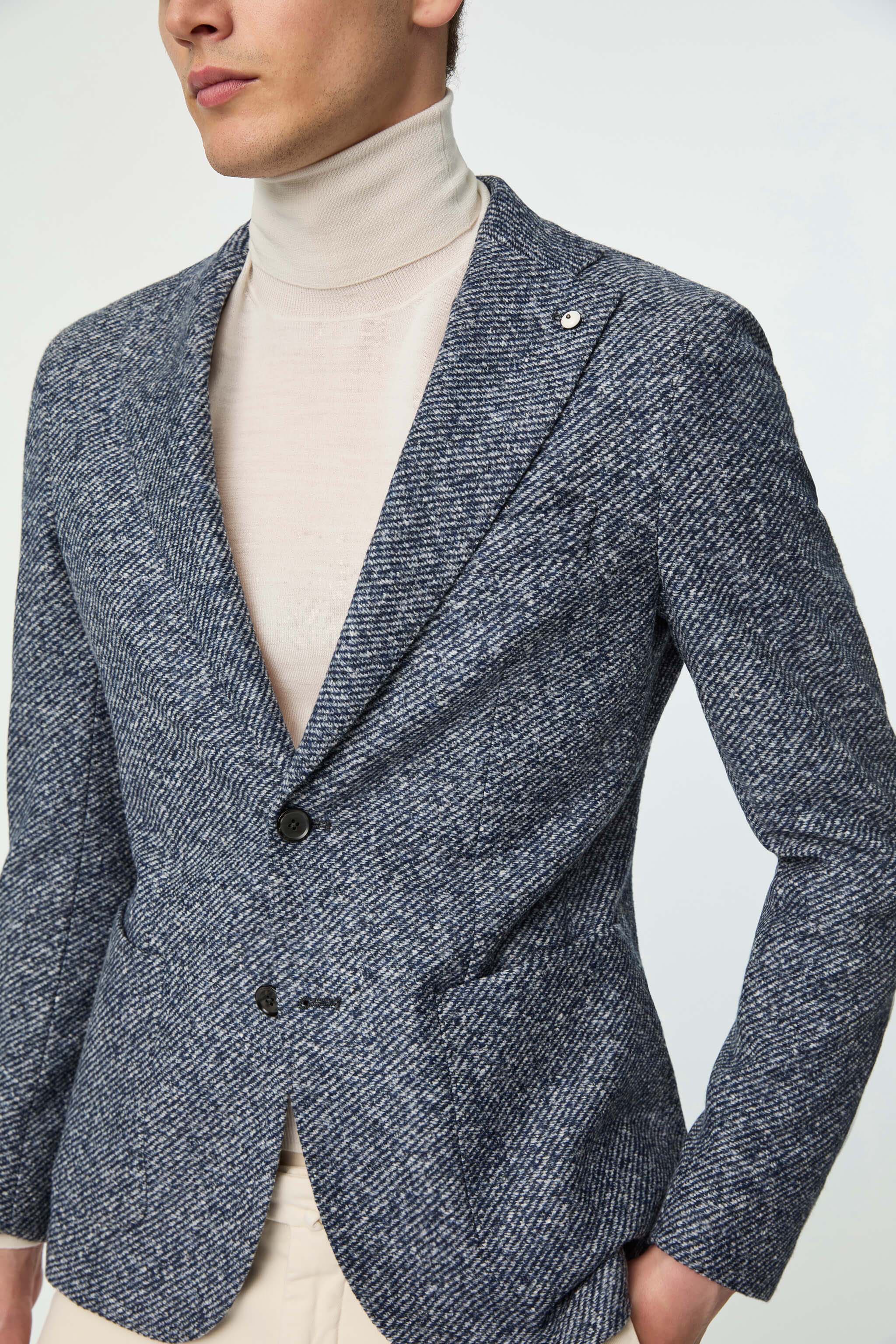 Giacca JACK in jersey blu