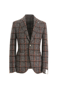 Jack jacket in brown jersey brown