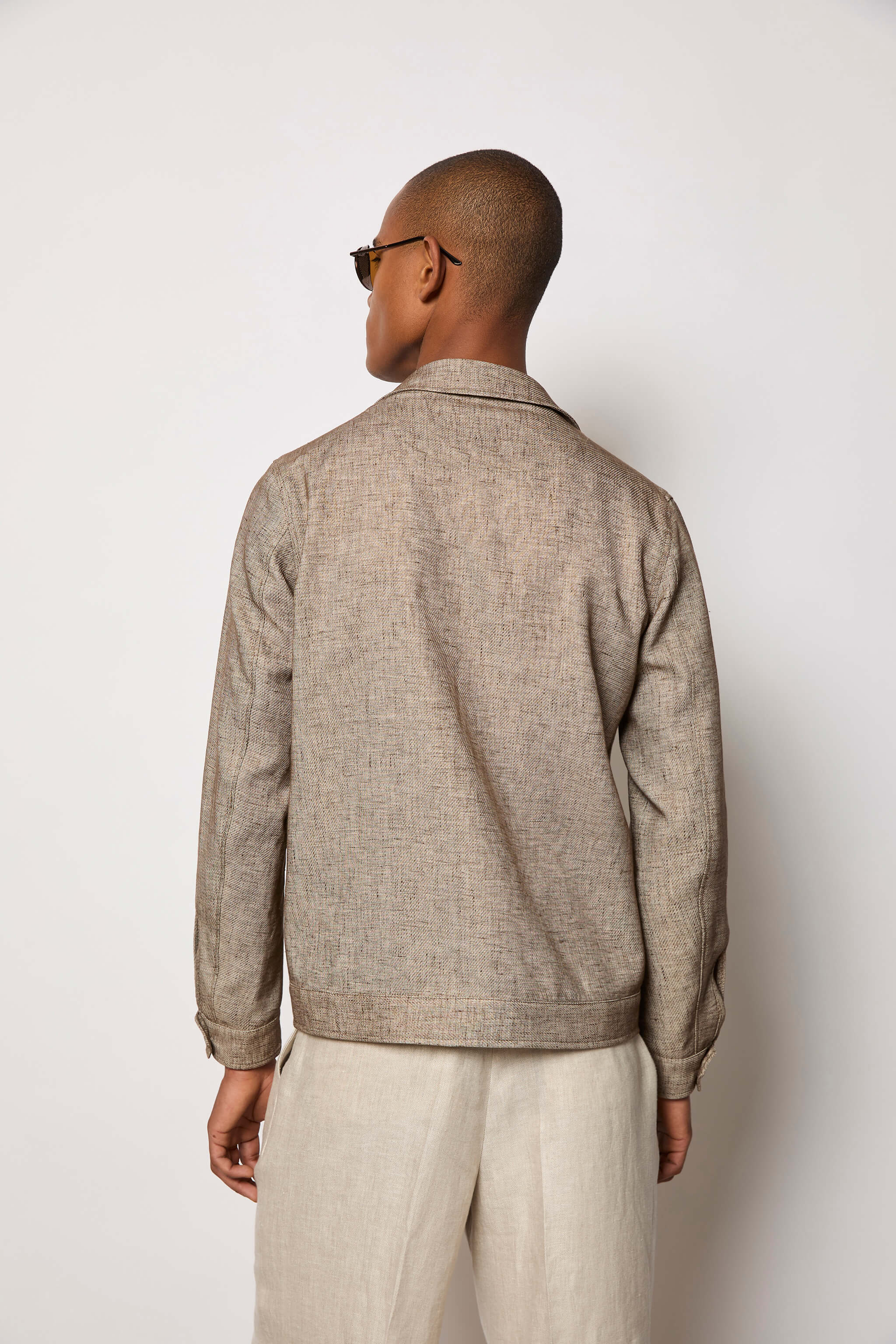 Overshirt untreated - beige