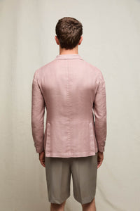 Garment-dyed JIM jacket in dusty pink | L.B.M. 1911