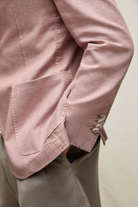 Garment-dyed JIM jacket in dusty pink | L.B.M. 1911