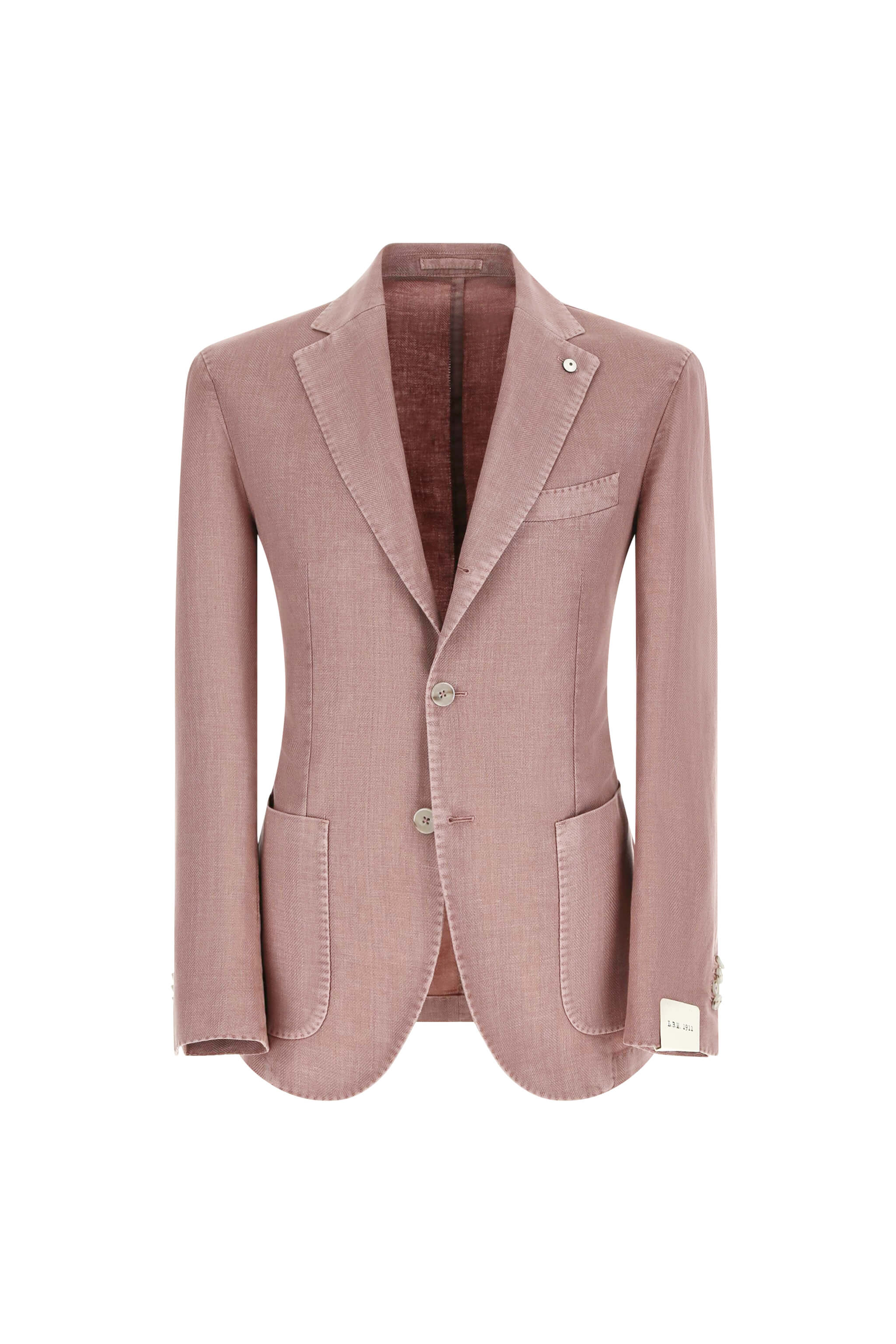 Garment-dyed JIM jacket in dusty pink | L.B.M. 1911