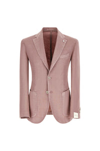Garment-dyed JIM jacket in dusty pink | L.B.M. 1911