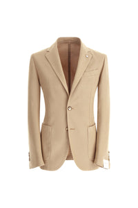 Garment-dyed jack jacket - beige