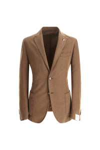 Garment-dyed jack jacket - brown brown