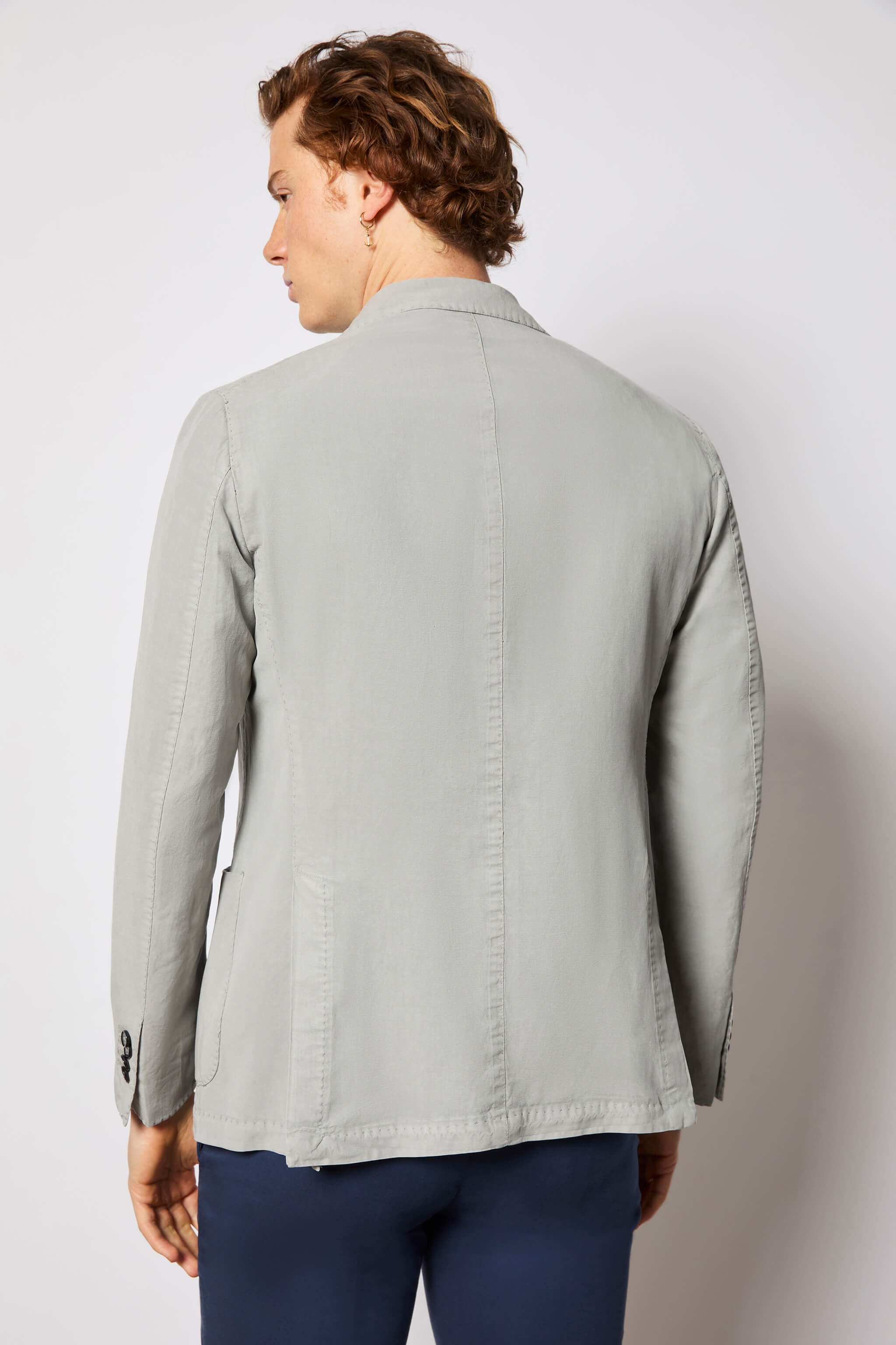 Garment-dyed JACK jacket - gray