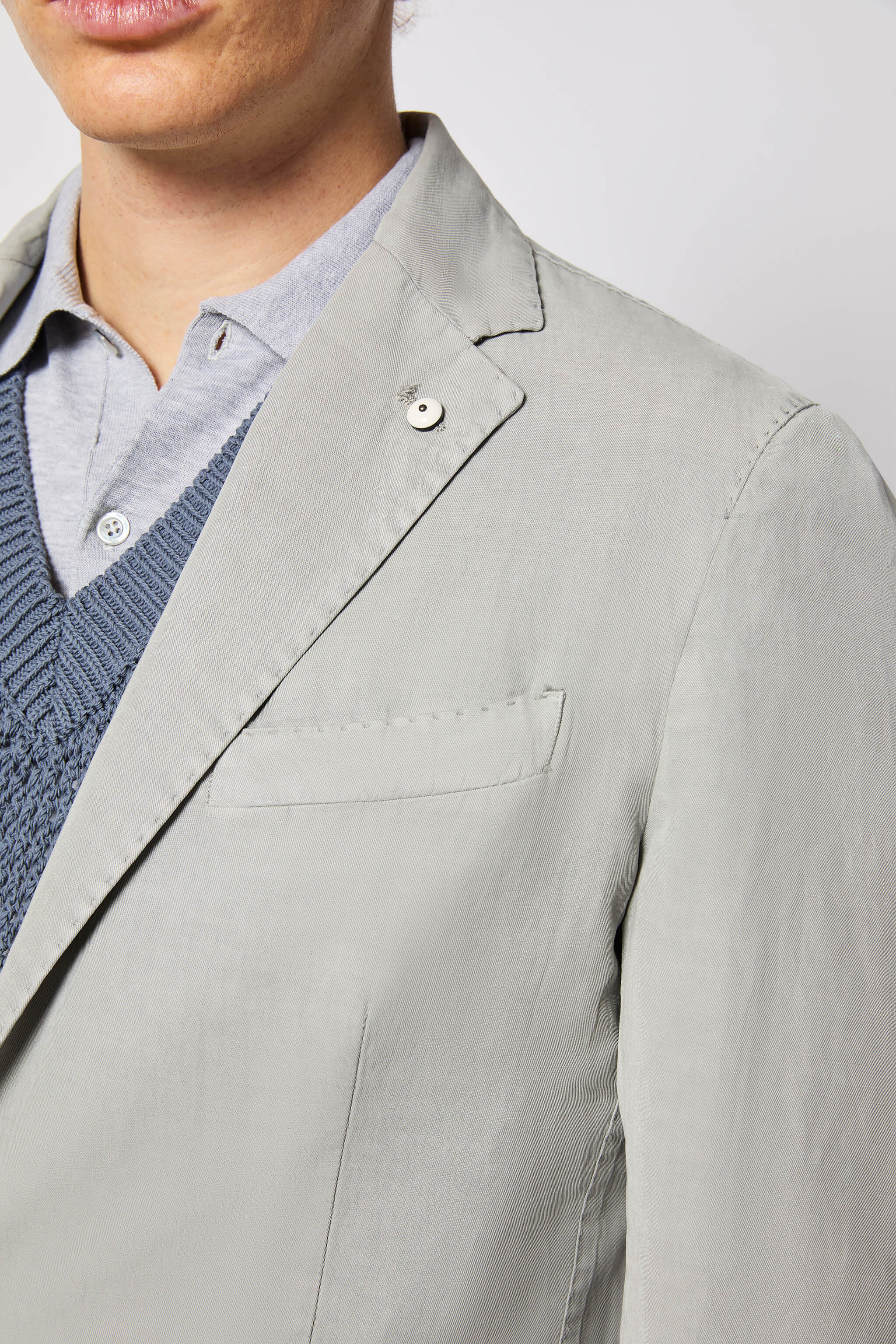 Garment-dyed JACK jacket - gray